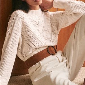Sezane sweater size small NWT